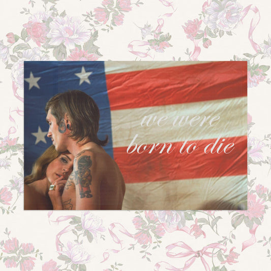 LDR Born To Die Americana Flag