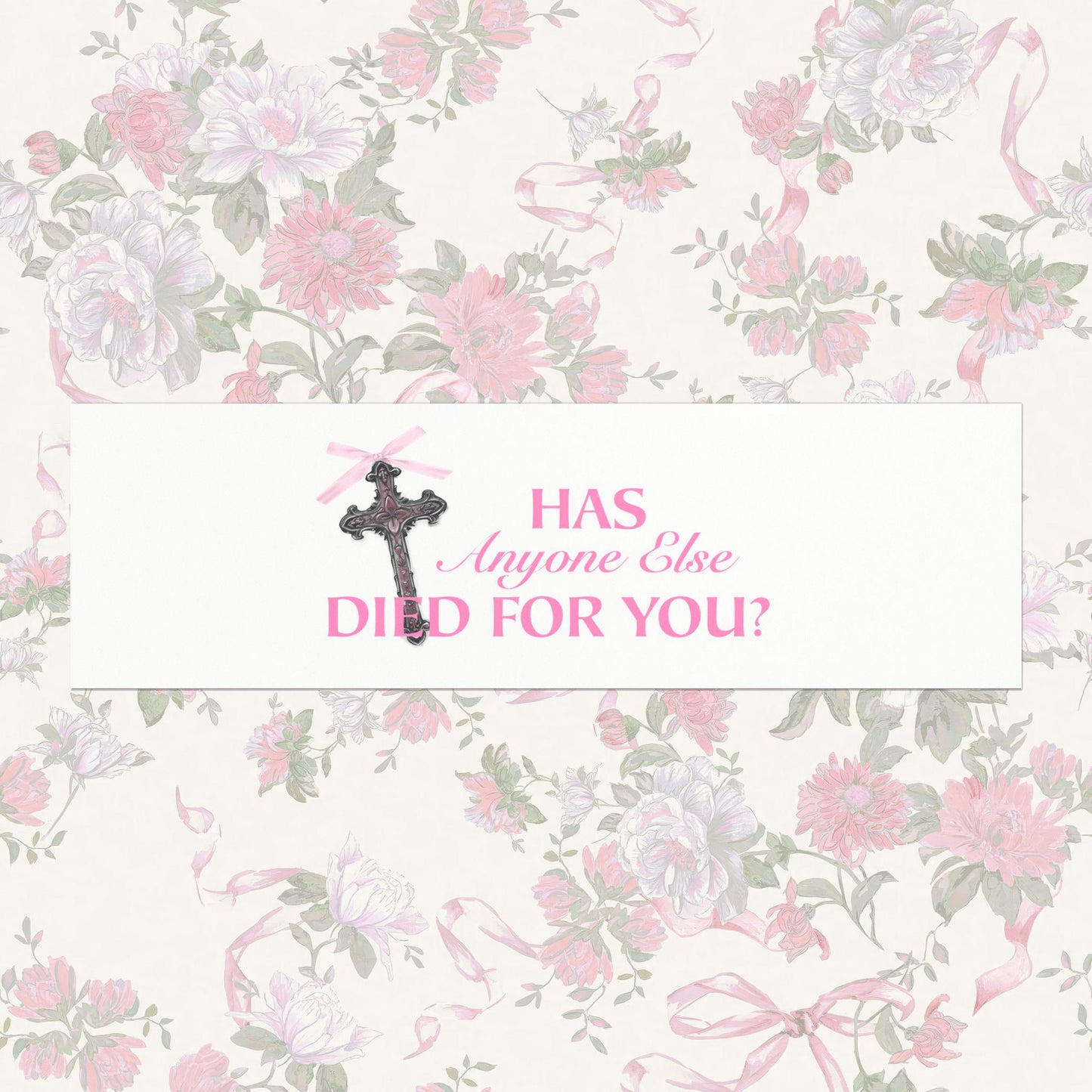 Has Anyone Else Died For You Car Magnet