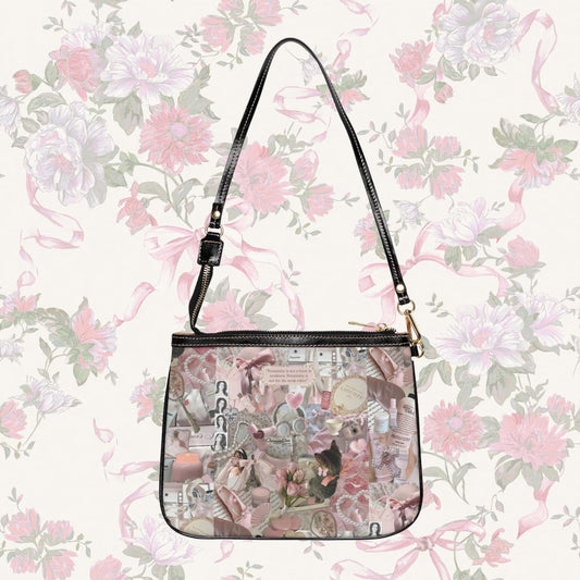 Coquette Handbag with a lana del rey pinterest inspired collage