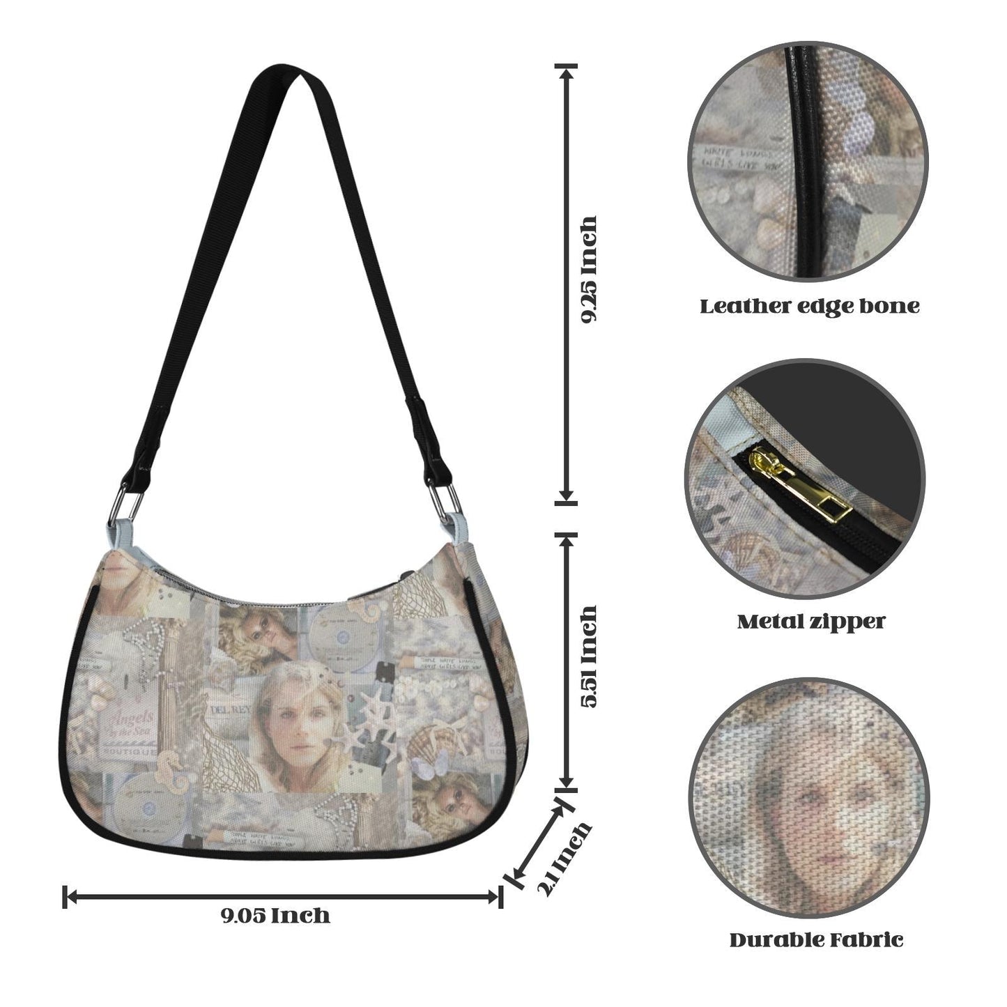 The May Jailer Sirens Baguette Shoulder Bag