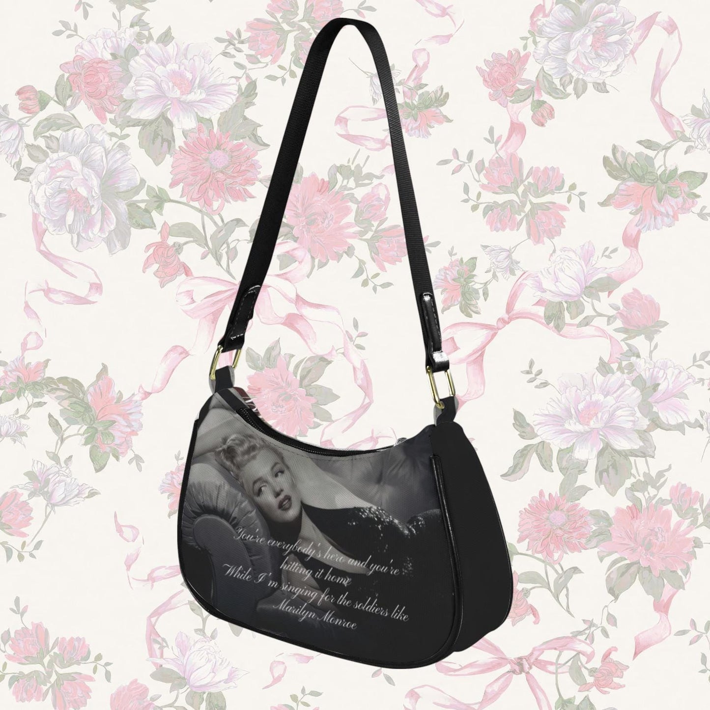 The Marilyn Monroe Baguette Shoulder Bag